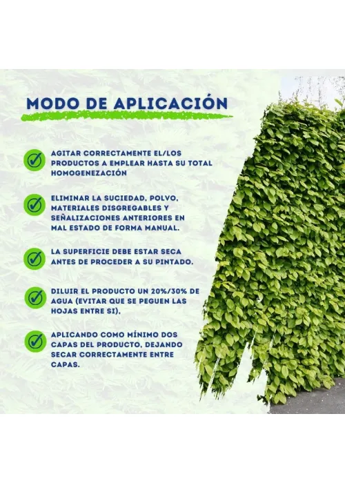 Pintura para Setos y Arbustos Bricosalvaje