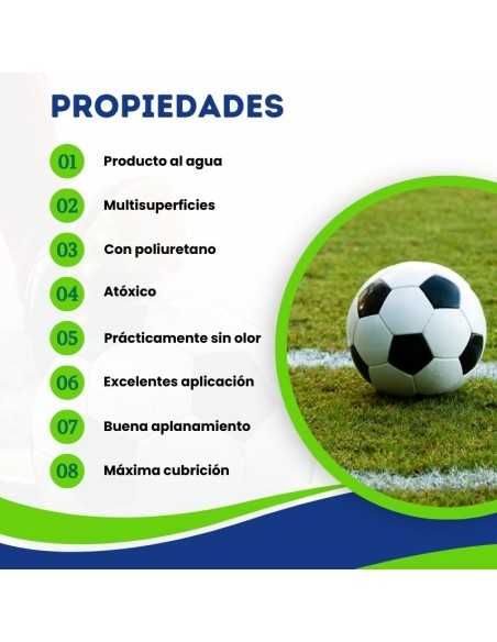 Pintura para Relvado Artificial de Campos de Futebol Bricosalvaje