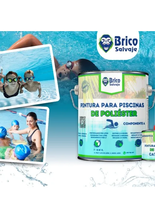 Tinta para Piscinas de Poliéster com...