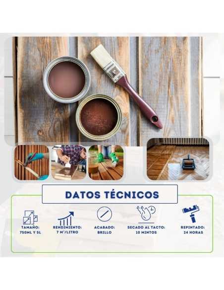 Verniz com Boneca de Goma-Laca e Brilhante Bricosalvaje