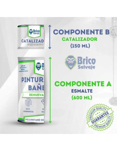 Pintura para Bañeras Brillante Bricosalvaje