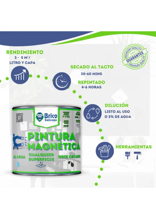 Pintura Magnética Multisuperficies...