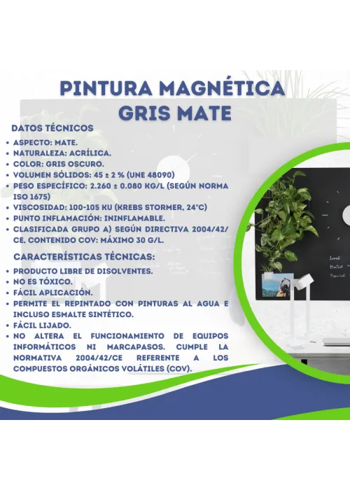 Pintura Magnética Multisuperficies...
