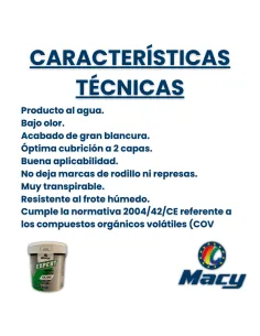 copy of EX-100 Expert Blanco Puro: Pintura Plástica Mate... 2