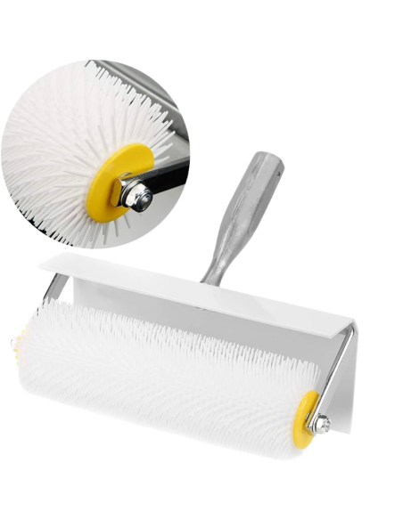 Rodillo Aireador con Antisalpicaduras