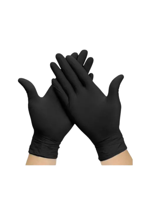 Guantes de Nitrilo Negros 100uds
