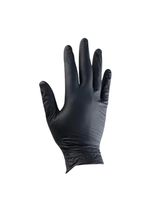 Guantes de Nitrilo Negros 10 Packs de...