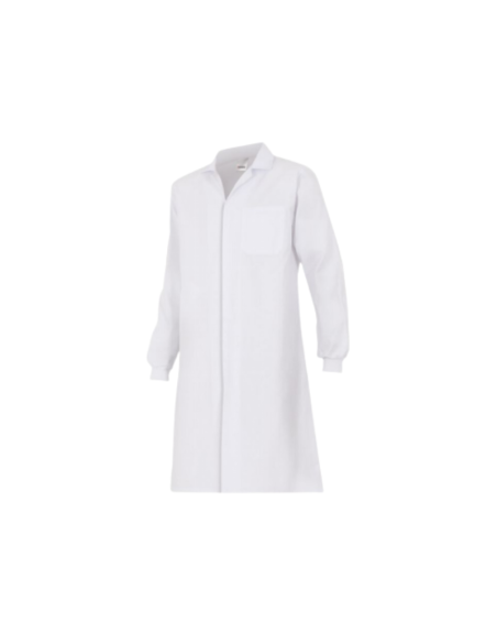 Bata Blanca con Velcro Pack de 100uds