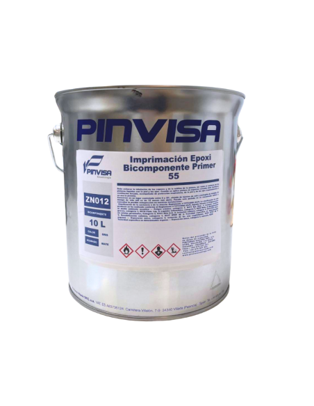 Imprimación Epoxi Bicomponente Primer 55 + Endurecedor (PINVISA)
