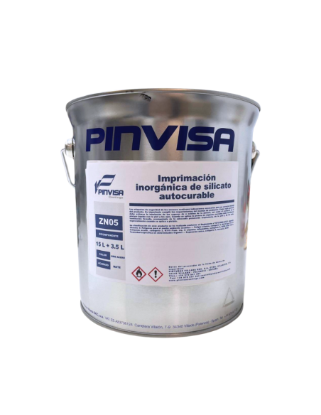Imprimación Inorgánica de Silicato Auto-curable + Endurecedor (PINVISA)