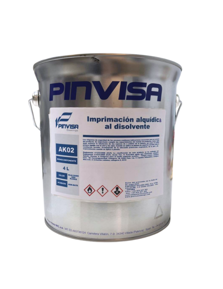 Imprimación Alquídica Anticorrosiva al Disolvente (PINVISA)