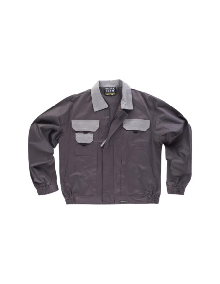 Cazadora Combinada de Algodón