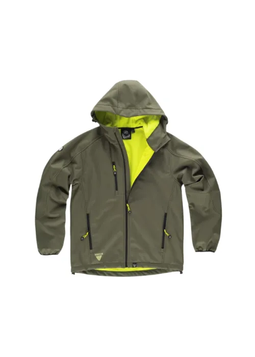 Chaqueta Workshell con Detalles Reflectantes Chaqueta Workshell con Detalles Reflectantes