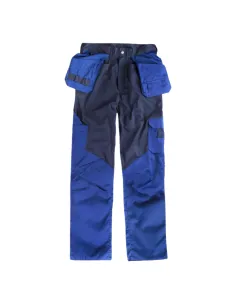 Pantalón Combinado con Cierre de Botón Metálico 2