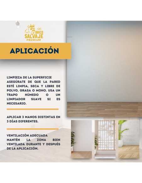 Pintura Anticondensación Bricosalvaje Premium – Aislante Térmico, Antimoho, Ultra Mate, Interior Paredes y Techos