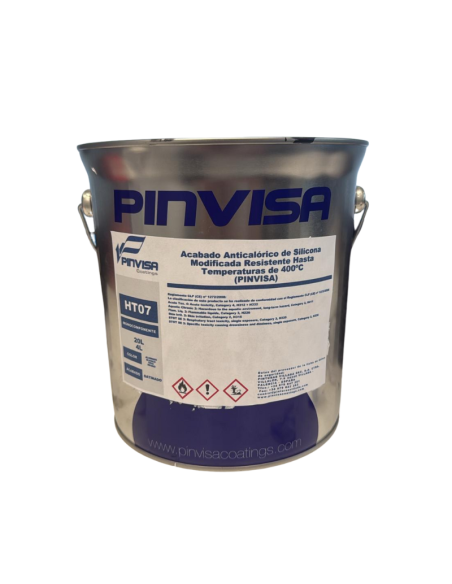 Acabado Anticalórico De Silicona Modificada Resistente Hasta Temperaturas De 400ºC