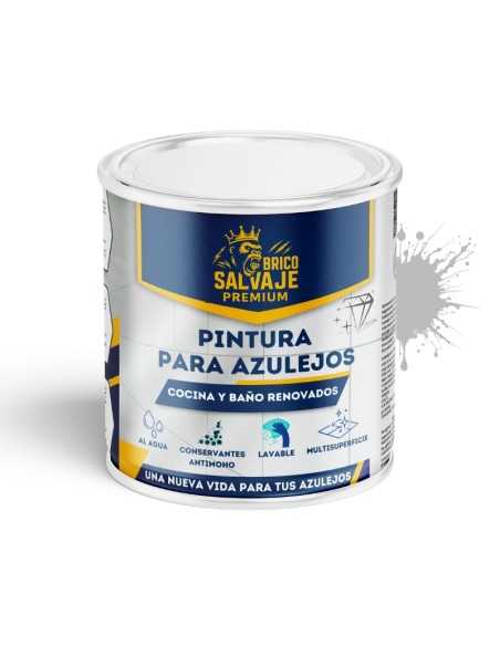 Pintura para Azulejos de Banheiro e Cozinha Brilhante BRICOSALVAJE PREMIUM – Alta resistência e lavabilidade