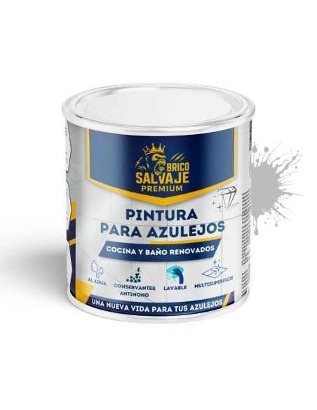 Pintura para Azulejos de Baño y Cocina Mate BRICOSALVAJE PREMIUM – Alta resistencia y lavabilidad
