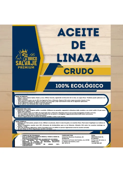 Óleo de Linhaça Cru para Madeira... Óleo de Linhaça Cru para Madeira...