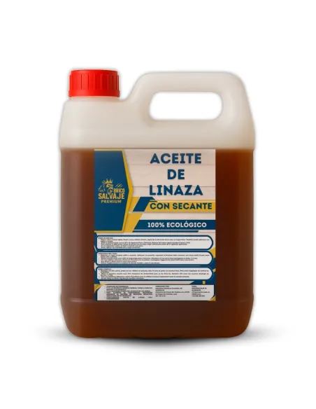 Óleo de Linhaça para Madeira com Secante BricoSalvaje Premium