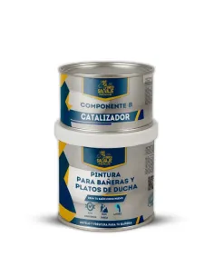 Tinta Fosca para Banheiras e Bases de Chuveiro 600+150 ML...