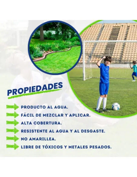 Pintura Verde Especial para Césped y Hierba Bricosalvaje