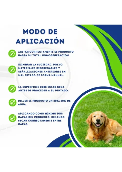 Pintura Verde Especial para Césped y...
