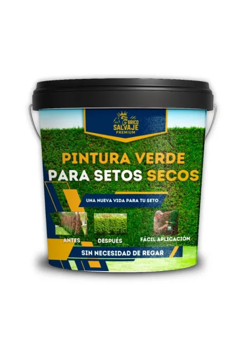Tinta Verde para Arbustos Secos...