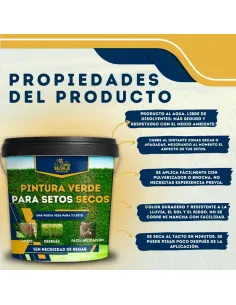 Tinta Verde para Arbustos Secos BricoSalvaje Premium –... 2