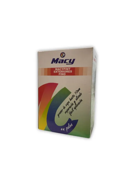 Emplaste en Polvo para Exteriores e Interiores – MacyPlast Macypint Fino Emplaste en Polvo para Exteriores e Interiores – MacyPlast Macypint Fino