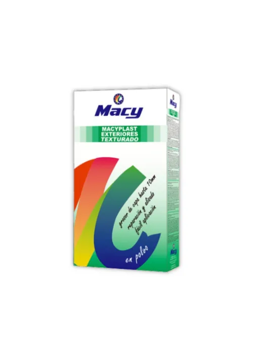 Emplaste en Polvo Fibrado para Exteriores – MacyPlast Exteriores Texturado