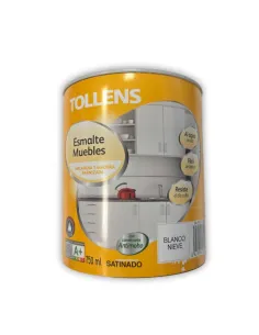 Pintura para Muebles Blanco Nieve Tollens | Acabado Perfecto
