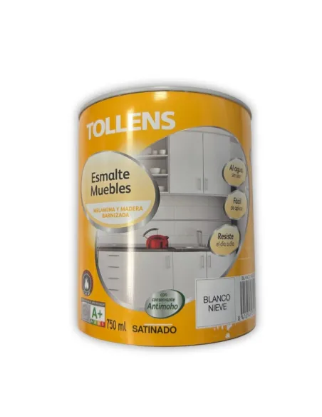 Pintura para Muebles Blanco Nieve Tollens | Acabado Perfecto