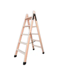 Escalera de Madera Profesional | Segura y Resistente 150kg