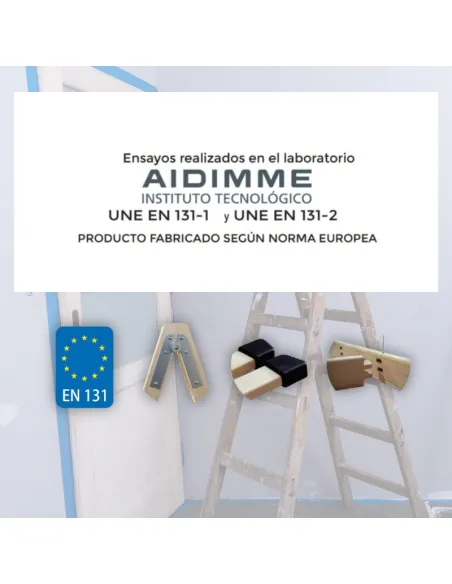 Escalera de Madera Profesional | Segura y Resistente 150kg