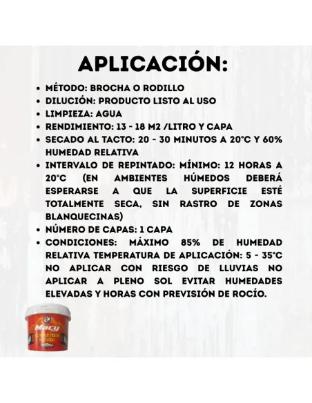 Convertidor de Óxido MACY | Imprimación Anticorrosiva