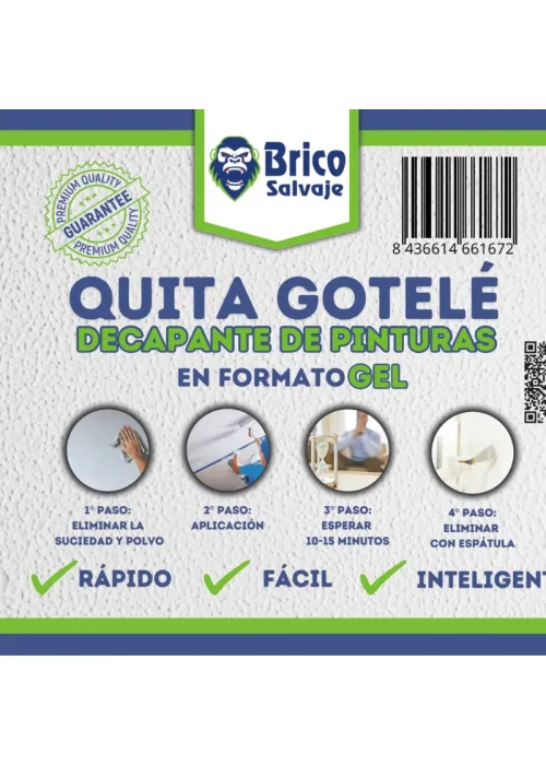 Quita Gotelé Bricosalvaje Eliminador...