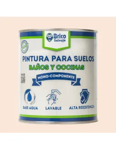 Pintura para Suelos Baño y Cocina Bricosalvaje 2