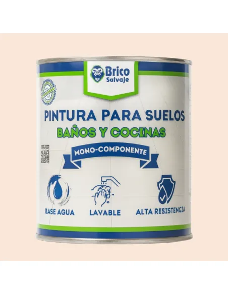 Pintura para Suelos Baño y Cocina Bricosalvaje
