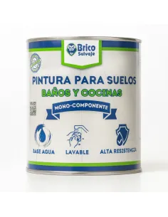 Pintura para Suelos Baño y Cocina Bricosalvaje