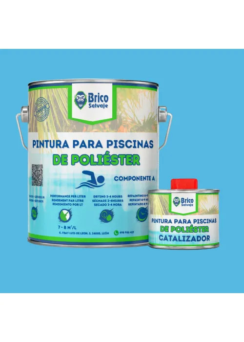 Pintura Para Piscinas de Poliéster...