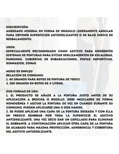 Aditivo Antideslizante para Pinturas Macy Pinturas 2