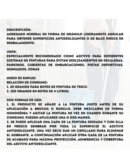 Aditivo Antideslizante para Pinturas