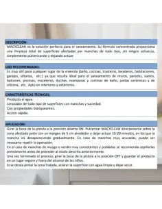 Limpiador de Moho y Manchas de Humedad en Spray 500 ML 2