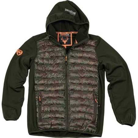 Chaqueta Acolchada de Camuflaje para Caza y Pesca