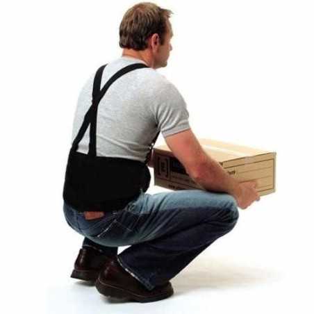 Faja Lumbar de Trabajo con Tirantes