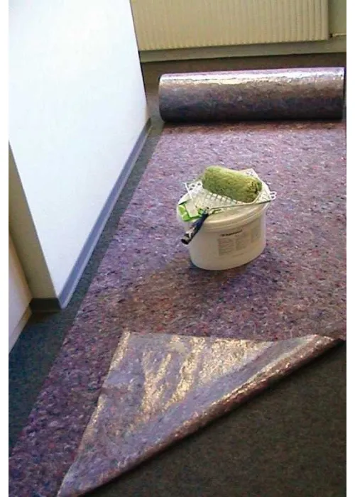 Fieltro Plastificado para Proteger Suelos