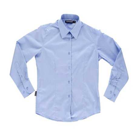 Camisa de Trabajo Manga Larga para Mujer