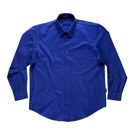 Camisa de Trabajo Básica de Manga Larga