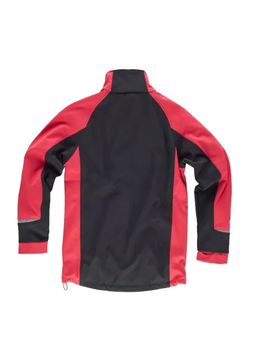 Chaqueta Workshell en Colores Combinados